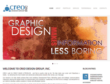 Tablet Screenshot of creo-dg.com